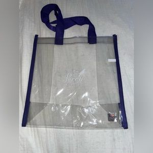 Clear Baltimore Ravens stadium bag